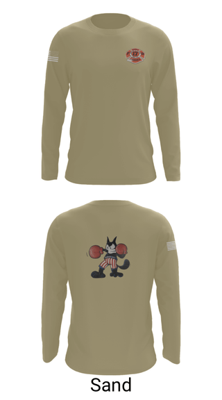 Long Sleeve Performance Shirt, Station 17, Fire Department, Teamtime, Team time, sublimation, custom sports apparel, team uniforms, spirit wear, spiritwear, sports uniforms, custom shirts, team store, custom team store, fundraiser sports, apparel fundraiser