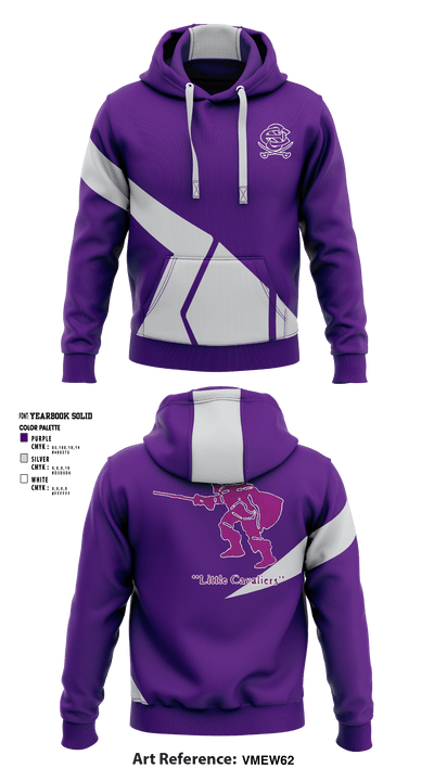 East Stroudsburg Cavaliers 35860494 Hoodie - 1