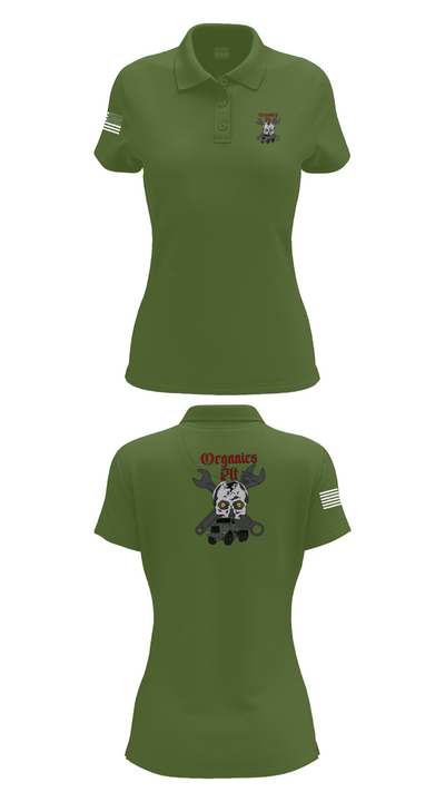 Organics plt 62545890 Women's Short Sleeve Performance Polo  - 55