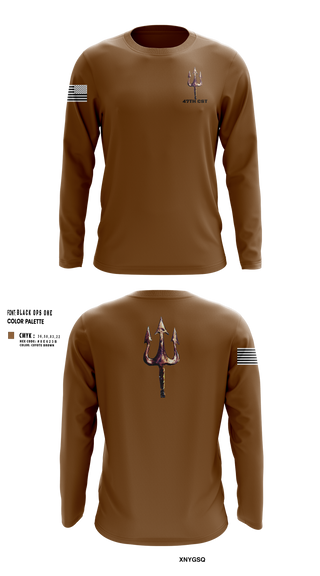Long Sleeve Performance Shirt, 47th CST, Army, Teamtime, Team time, sublimation, custom sports apparel, team uniforms, spirit wear, spiritwear, sports uniforms, custom shirts, team store, custom team store, fundraiser sports, apparel fundraiser