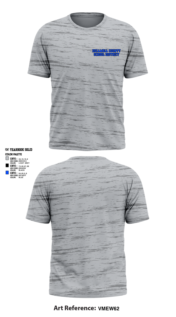 Short Sleeve Performance Shirt, Escambia County School District, , Teamtime, Team time, sublimation, custom sports apparel, team uniforms, spirit wear, spiritwear, sports uniforms, custom shirts, team store, custom team store, fundraiser sports, apparel fundraiser