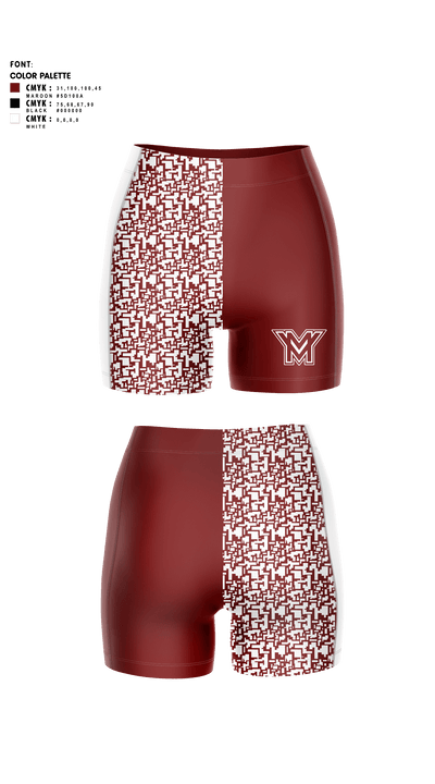 Mount vernon 6122442 Women's Compression Shorts - 1