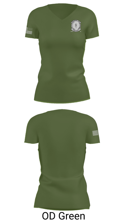 349 ASTS 29924821 Women's Short Sleeve V-neck Shirt - 48