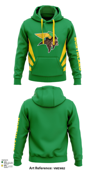 Hoodie, Northland High School Volleyball, Women's Volleyball, Teamtime, Team time, sublimation, custom sports apparel, team uniforms, spirit wear, spiritwear, sports uniforms, custom shirts, team store, custom team store, fundraiser sports, apparel fundraiser