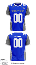 Wheatland youth football and cheer 53677637 Old School Cotton Feel Shirt - 1