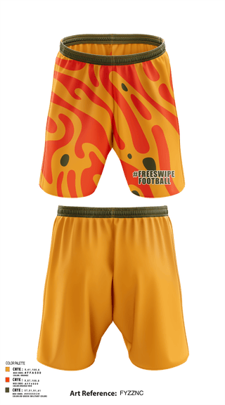 Athletic Shorts With Pockets, #FreeSwipe, Football, Teamtime, Team time, sublimation, custom sports apparel, team uniforms, spirit wear, spiritwear, sports uniforms, custom shirts, team store, custom team store, fundraiser sports, apparel fundraiser