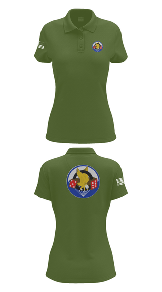 Women's Short Sleeve Performance Polo, 506th PIR, Army, Teamtime, Team time, sublimation, custom sports apparel, team uniforms, spirit wear, spiritwear, sports uniforms, custom shirts, team store, custom team store, fundraiser sports, apparel fundraiser