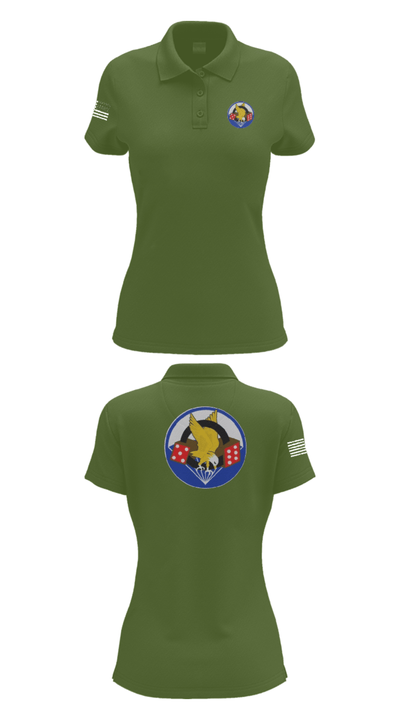 506th PIR 79913322 Women's Short Sleeve Performance Polo  - 55