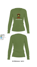 2nd Battalion 5th Marine 36245419 Women's Long Sleeve V-neck Shirt - 42