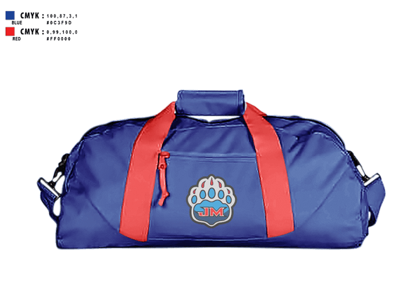 Duffle Bag, John Marshall, Men's Soccer, Teamtime, Team time, sublimation, custom sports apparel, team uniforms, spirit wear, spiritwear, sports uniforms, custom shirts, team store, custom team store, fundraiser sports, apparel fundraiser