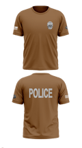 Desert Hot Springs Police Department 82587518 Old School Cotton Feel Shirt - 2