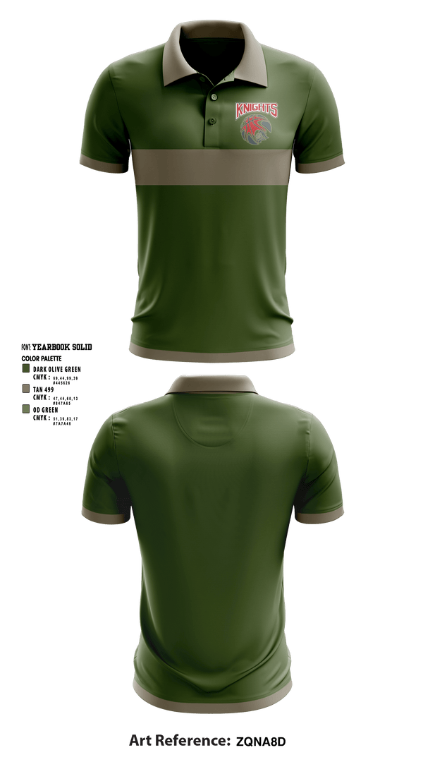 Short Sleeve Performance Polo, Knights, Men's Basketball, Teamtime, Team time, sublimation, custom sports apparel, team uniforms, spirit wear, spiritwear, sports uniforms, custom shirts, team store, custom team store, fundraiser sports, apparel fundraiser