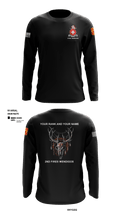 Bravo 1st BN 14th FAR 722916 Long Sleeve Performance Shirt - 1