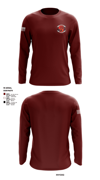 Long Sleeve Performance Shirt, MWSS-172 Medical, Navy, Teamtime, Team time, sublimation, custom sports apparel, team uniforms, spirit wear, spiritwear, sports uniforms, custom shirts, team store, custom team store, fundraiser sports, apparel fundraiser