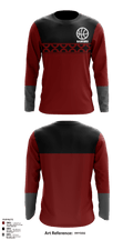 Rangers 78572172 Long Sleeve Performance Shirt - 1