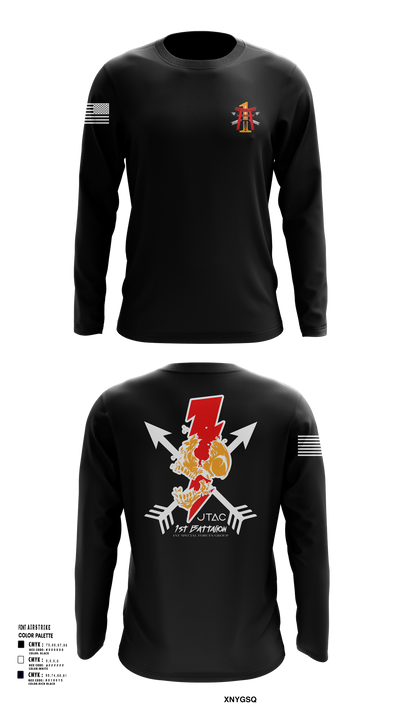 S3 Fires 1-1SFG(A) 45789233 Long Sleeve Performance Shirt 101