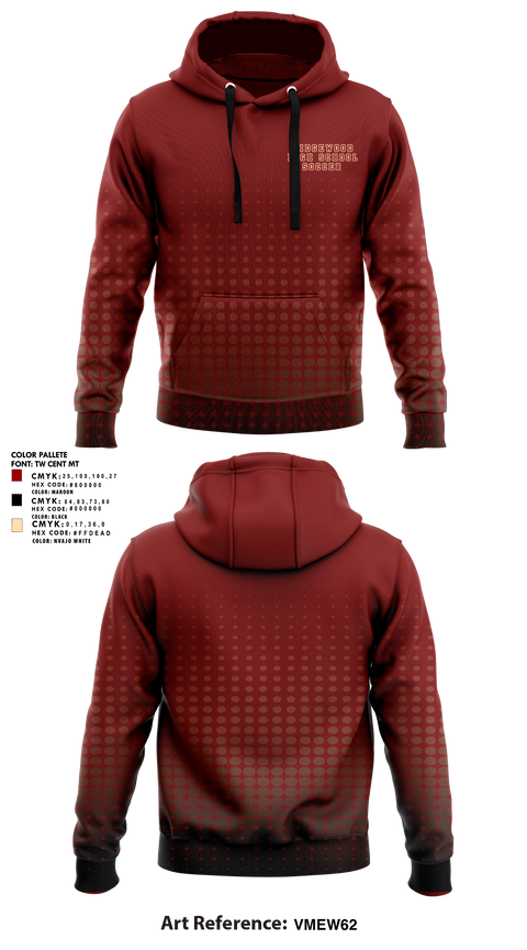 Hoodie, Ridgewood High School, Women's Soccer, Teamtime, Team time, sublimation, custom sports apparel, team uniforms, spirit wear, spiritwear, sports uniforms, custom shirts, team store, custom team store, fundraiser sports, apparel fundraiser