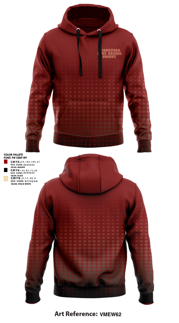 Hoodie, Ridgewood High School, Women's Soccer, Teamtime, Team time, sublimation, custom sports apparel, team uniforms, spirit wear, spiritwear, sports uniforms, custom shirts, team store, custom team store, fundraiser sports, apparel fundraiser