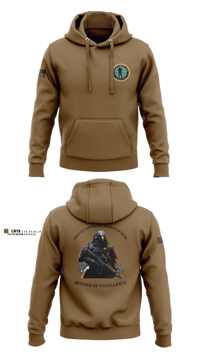 Center for Security Forces Detachment Chesapeake 88189039 Hoodie - 2