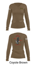 217th MP CO 3rd platoon Iraq 09-10 88609784 Women's Long Sleeve V-neck Shirt - 17