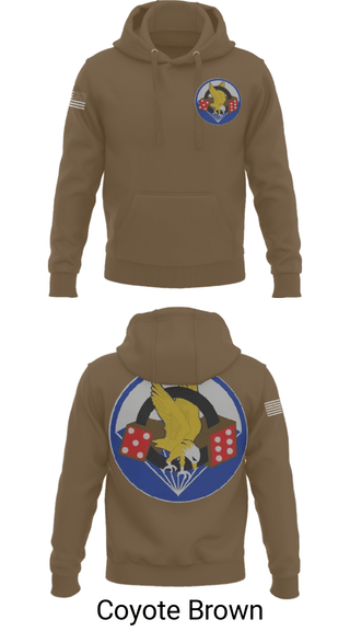 Hoodie, 506th PIR, Army, Teamtime, Team time, sublimation, custom sports apparel, team uniforms, spirit wear, spiritwear, sports uniforms, custom shirts, team store, custom team store, fundraiser sports, apparel fundraiser
