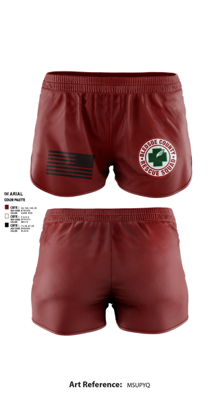 Ranger Panties, Bledsoe County Rescue SquadBledsoe County Rescue Squad, , Teamtime, Team time, sublimation, custom sports apparel, team uniforms, spirit wear, spiritwear, sports uniforms, custom shirts, team store, custom team store, fundraiser sports, apparel fundraiser