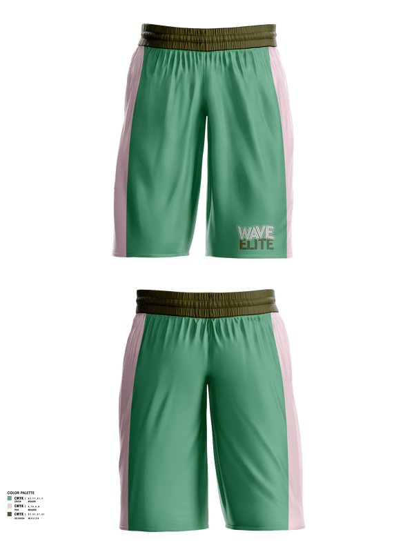 Womens Basketball Shorts, Wave Elite, Women's Basketball, Teamtime, Team time, sublimation, custom sports apparel, team uniforms, spirit wear, spiritwear, sports uniforms, custom shirts, team store, custom team store, fundraiser sports, apparel fundraiser