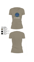 Battleship misssouri 47283625 Women's Short Sleeve V-neck Shirt - 61