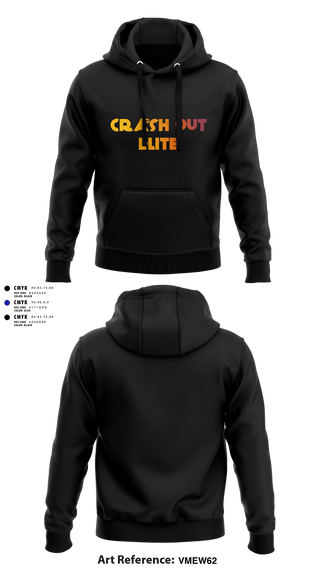 Hoodie, Crash out elite, Men's Basketball, Teamtime, Team time, sublimation, custom sports apparel, team uniforms, spirit wear, spiritwear, sports uniforms, custom shirts, team store, custom team store, fundraiser sports, apparel fundraiser