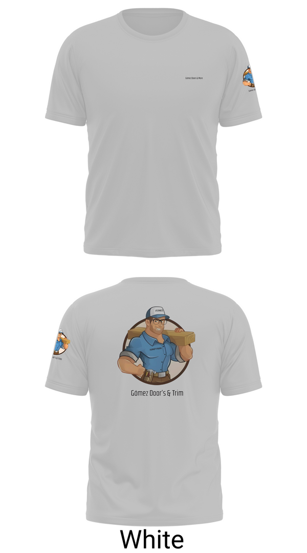 Short Sleeve Performance Shirt, Gómez Door’s & Trim, , Teamtime, Team time, sublimation, custom sports apparel, team uniforms, spirit wear, spiritwear, sports uniforms, custom shirts, team store, custom team store, fundraiser sports, apparel fundraiser