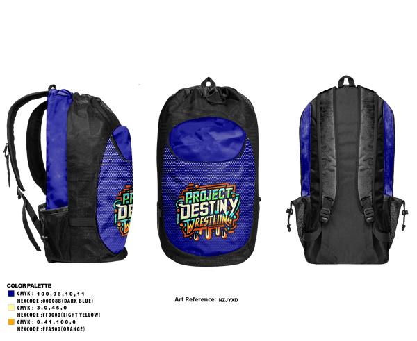 Gear Bag, PDWC, Wrestling, Teamtime, Team time, sublimation, custom sports apparel, team uniforms, spirit wear, spiritwear, sports uniforms, custom shirts, team store, custom team store, fundraiser sports, apparel fundraiser