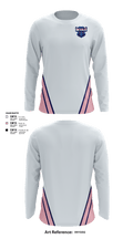 Blue devils 31475138 Long Sleeve Performance Shirt - 1
