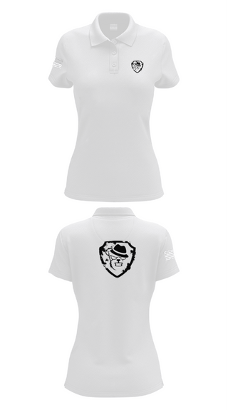 Women's Short Sleeve Performance Polo, Bad Newz Bearz, E-Sports, Teamtime, Team time, sublimation, custom sports apparel, team uniforms, spirit wear, spiritwear, sports uniforms, custom shirts, team store, custom team store, fundraiser sports, apparel fundraiser