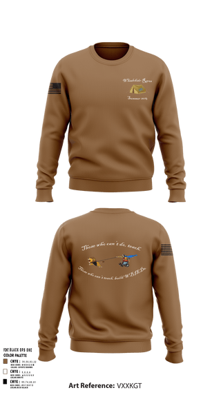 Crew Neck Sweatshirt, AOB-S, Army, Teamtime, Team time, sublimation, custom sports apparel, team uniforms, spirit wear, spiritwear, sports uniforms, custom shirts, team store, custom team store, fundraiser sports, apparel fundraiser