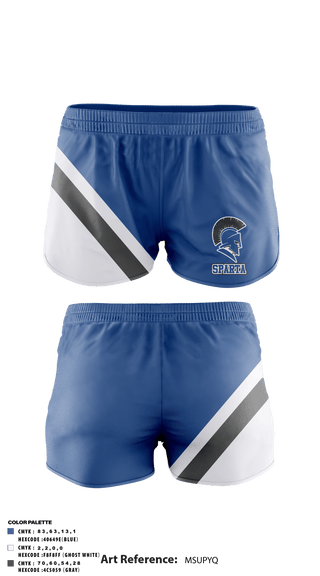 Track Shorts, Sparta, Track & Field, Teamtime, Team time, sublimation, custom sports apparel, team uniforms, spirit wear, spiritwear, sports uniforms, custom shirts, team store, custom team store, fundraiser sports, apparel fundraiser