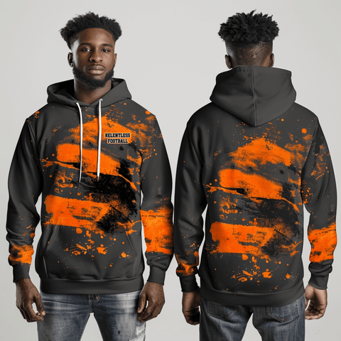Hoodie, Relentless, Football, Teamtime, Team time, sublimation, custom sports apparel, team uniforms, spirit wear, spiritwear, sports uniforms, custom shirts, team store, custom team store, fundraiser sports, apparel fundraiser