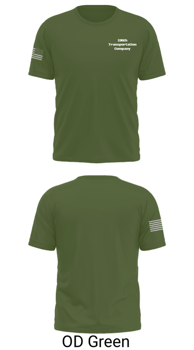 196th Transportation Company 7176009 Old School Cotton Feel Shirt - 50