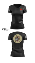 A co 1-111th MTRAco 1-111th secfor 26683697 Women's Short Sleeve V-neck Shirt - 1