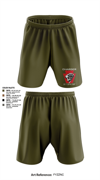 Athletic Shorts With Pockets, Charger Co. / 2-112th Infantry Battalion, National Guard, Teamtime, Team time, sublimation, custom sports apparel, team uniforms, spirit wear, spiritwear, sports uniforms, custom shirts, team store, custom team store, fundraiser sports, apparel fundraiser