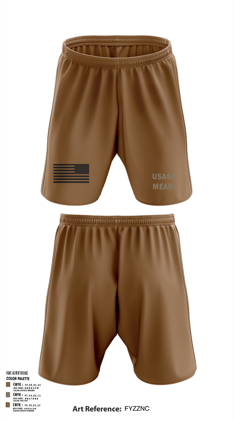 Athletic Shorts With Pockets, USASA Meade, Army, Teamtime, Team time, sublimation, custom sports apparel, team uniforms, spirit wear, spiritwear, sports uniforms, custom shirts, team store, custom team store, fundraiser sports, apparel fundraiser