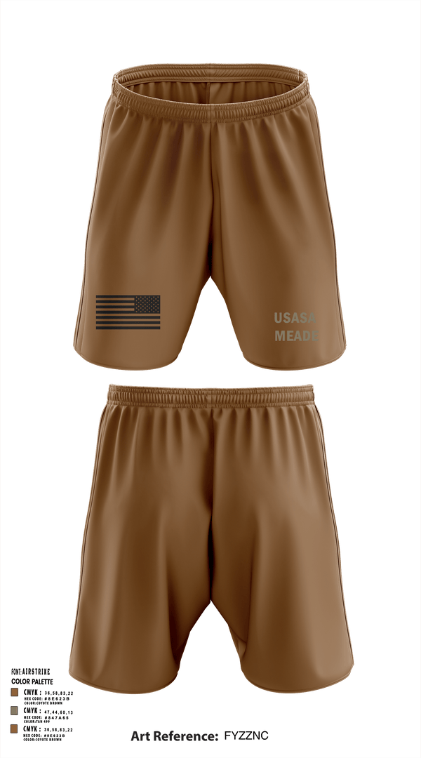 Athletic Shorts With Pockets, USASA Meade, Army, Teamtime, Team time, sublimation, custom sports apparel, team uniforms, spirit wear, spiritwear, sports uniforms, custom shirts, team store, custom team store, fundraiser sports, apparel fundraiser