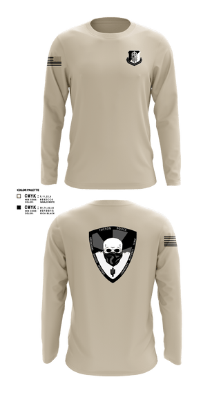 Long Sleeve Performance Shirt, Operations Division Midtown: Community Response Team, Police, Teamtime, Team time, sublimation, custom sports apparel, team uniforms, spirit wear, spiritwear, sports uniforms, custom shirts, team store, custom team store, fundraiser sports, apparel fundraiser