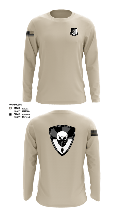 Operations Division Midtown: Community Response Team 21010699 Long Sleeve Performance Shirt - 3