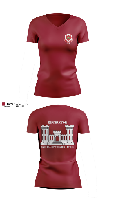 327th MCT Women's Short Sleeve V-neck Shirt - 18