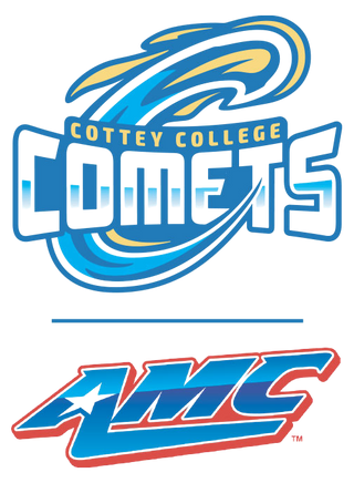 Cottey College Basketball Stainless Steel Water Bottle with a Straw Lid