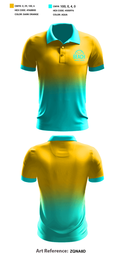 Beach Tennis Tampa 32781040 Short Sleeve Performance Polo - 1