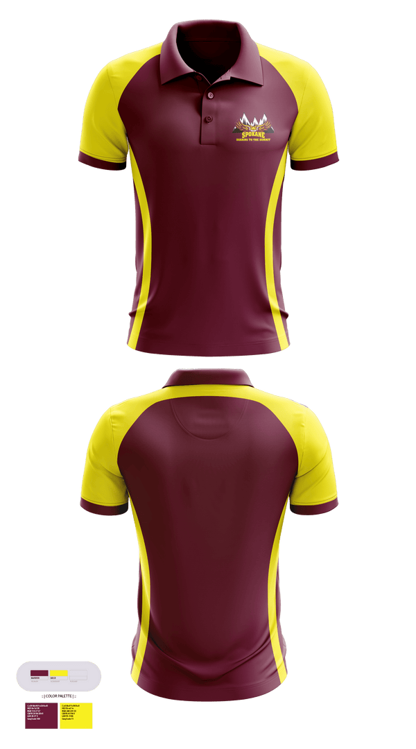 Short Sleeve Performance Polo, Spokane R-7 High School Volleyball, Women's Volleyball, Teamtime, Team time, sublimation, custom sports apparel, team uniforms, spirit wear, spiritwear, sports uniforms, custom shirts, team store, custom team store, fundraiser sports, apparel fundraiser