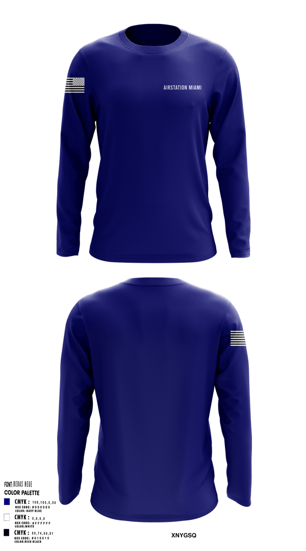 Long Sleeve Performance Shirt, AIRSTATION MIAMI, , Teamtime, Team time, sublimation, custom sports apparel, team uniforms, spirit wear, spiritwear, sports uniforms, custom shirts, team store, custom team store, fundraiser sports, apparel fundraiser