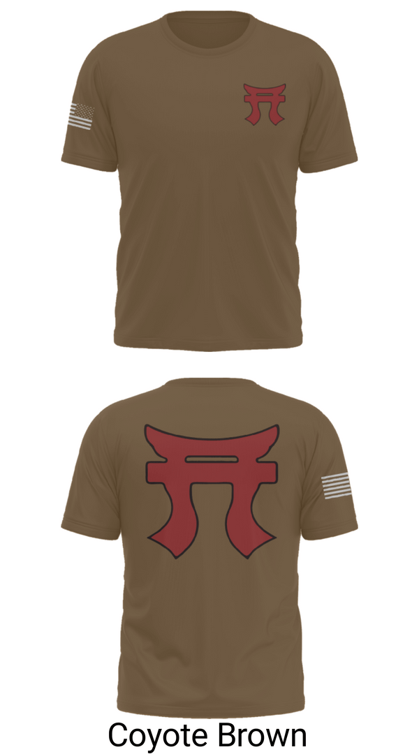 Old School Cotton Feel Shirt, 187th Iron Rakkasans, Army, Teamtime, Team time, sublimation, custom sports apparel, team uniforms, spirit wear, spiritwear, sports uniforms, custom shirts, team store, custom team store, fundraiser sports, apparel fundraiser