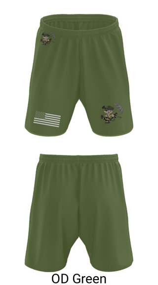 Athletic Shorts With Pockets, 1-508th PIR, Army, Teamtime, Team time, sublimation, custom sports apparel, team uniforms, spirit wear, spiritwear, sports uniforms, custom shirts, team store, custom team store, fundraiser sports, apparel fundraiser